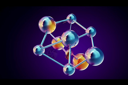 三维分子模型图片