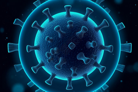 生物病毒细胞背景图片