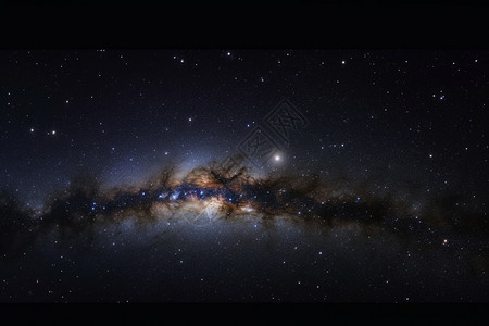宇宙中恒星概念图背景图片