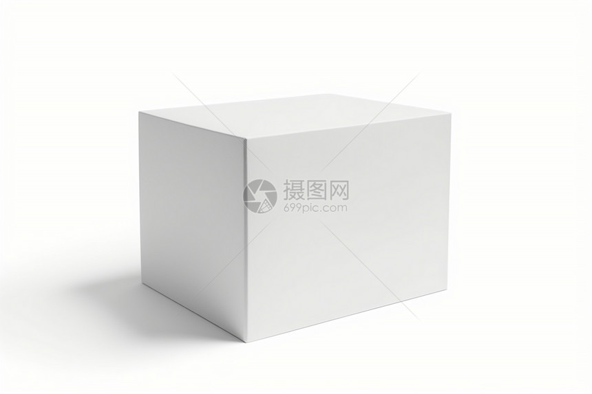 白色的纸箱盒图片