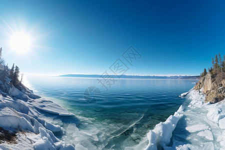 贝加尔湖景观图片
