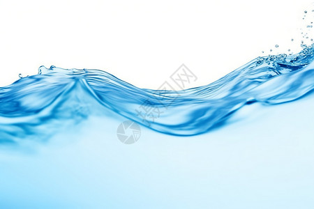 蓝色水波背景图片