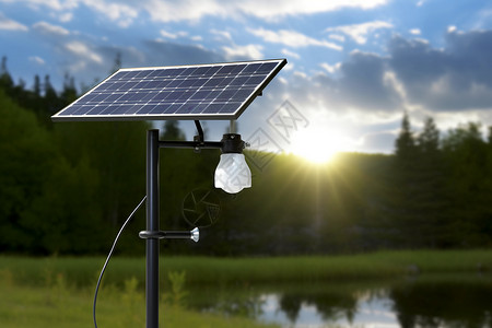 太阳能灯架设计图片