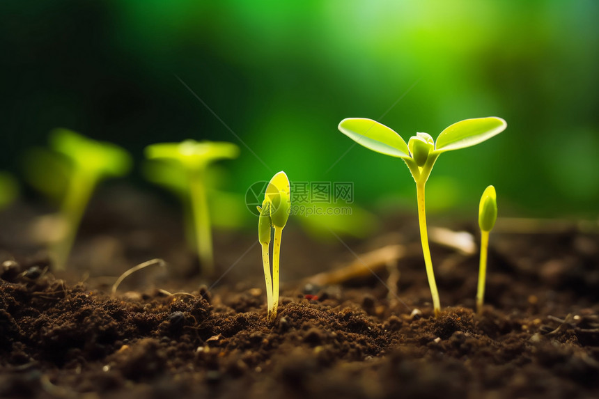 种植幼苗图片