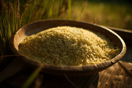 原切水稻植物设计图片