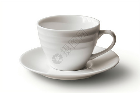 白色咖啡杯咖啡杯子陶瓷高清图片
