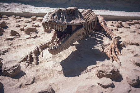 暴龙模拟器化石图片