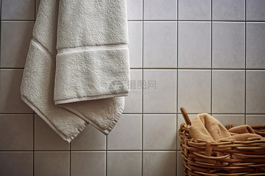 毛巾浴巾图片