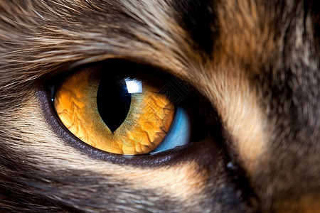 猫咪的眼睛深邃眼睛高清图片