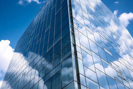 企业大楼的窗户玻璃图片