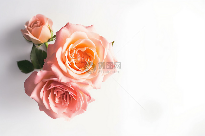 完全盛开的玫瑰图片