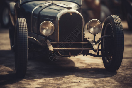 古董的赛车背景图片