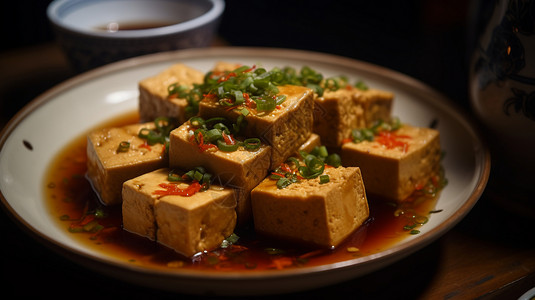 传统美食臭豆腐图片