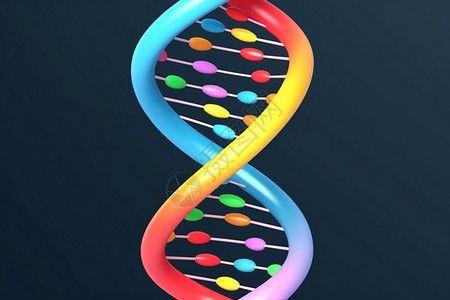 环状图标基因结构图标插画