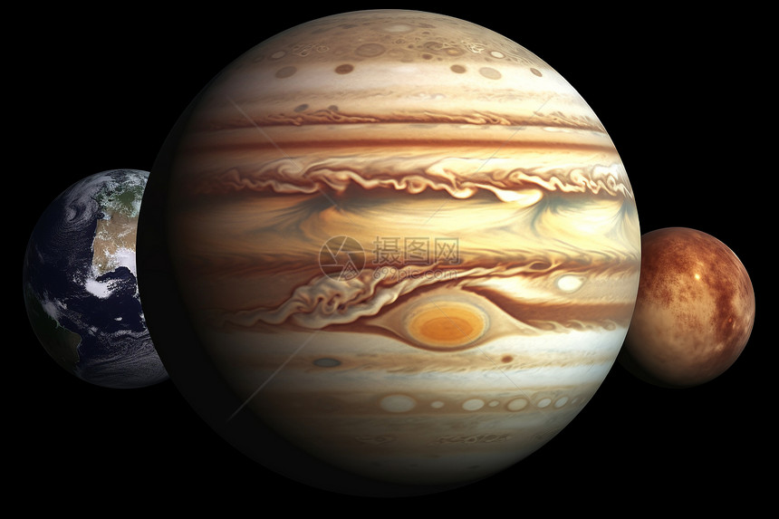 宇宙的冥王星概念图图片
