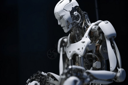 辅助人类的AI机器人图片