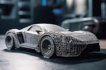 3D打印汽车图片