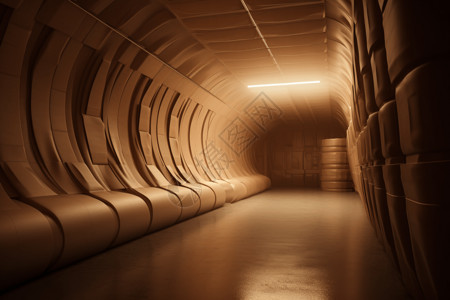 隧道隔音背景图片
