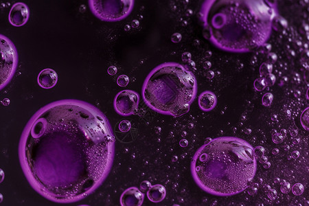 抽象紫色液体背景图片