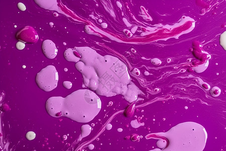 紫色油漆飞溅抽象背景背景图片