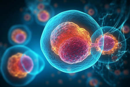 巴赫疗法胚胎干细胞科学背景设计图片