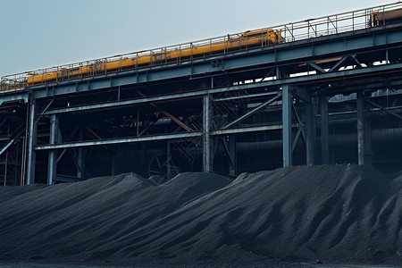 煤炭工业素材煤炭工业的建筑背景