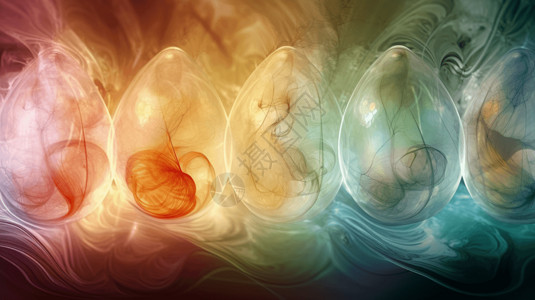 胚胎发育的复杂性背景图片