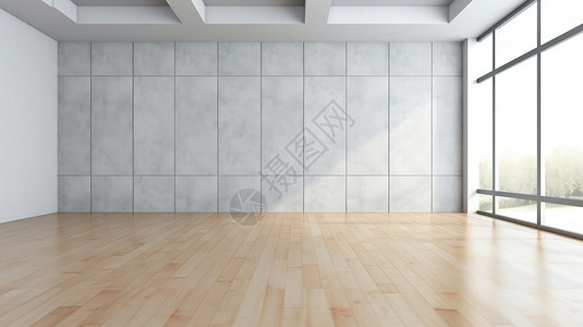 地板家装现代空旷的室内设计设计图片