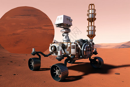 在火星漫游的设备图片