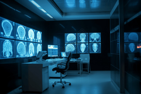 神经内科室背景图片