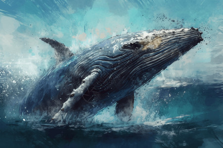 巨大的鲸鱼图片