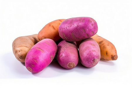 美味的红薯红薯种植高清图片