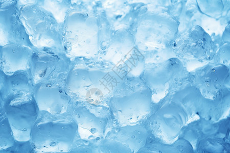 藏野驴冻在一起的冰块设计图片