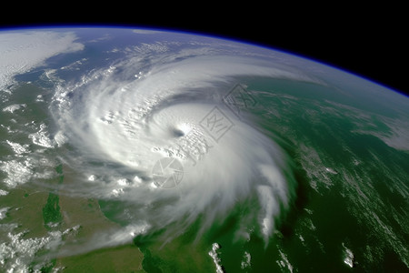 飓风卫星图气旋风暴高清图片