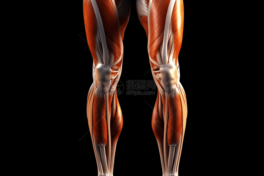 腿部组织结构图片