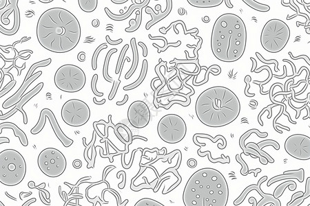 细菌微生物病毒图片
