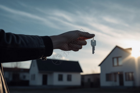 家庭咨询房地产经纪人在交钥匙背景