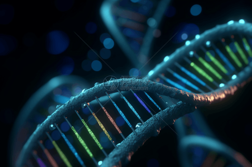 医学的DNA图片