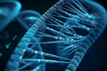 螺旋DNA的结构图片