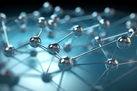 网络分子晶体背景图片