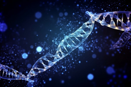 DNA医学链背景图片