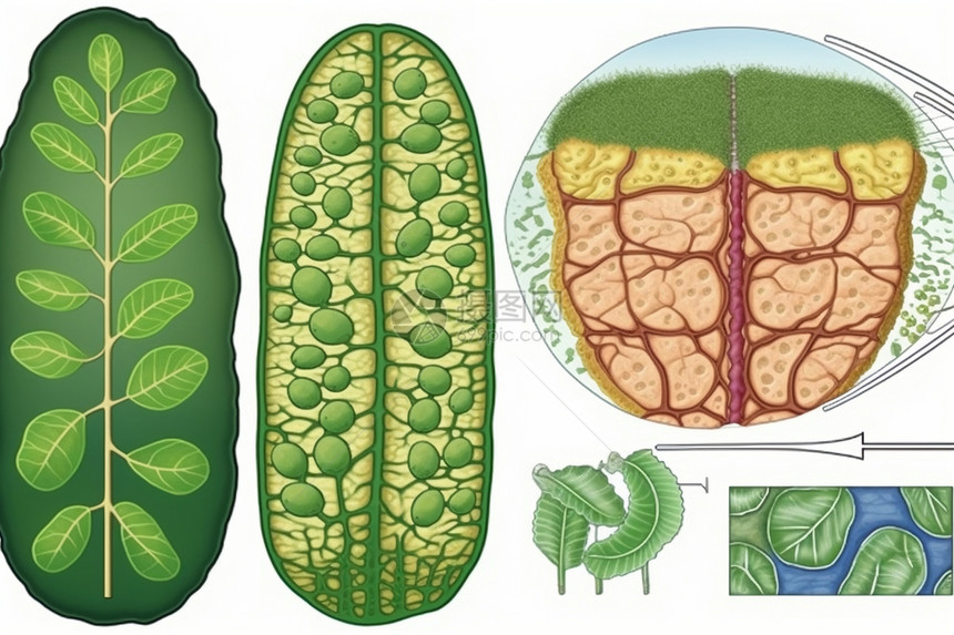 植物组织图片