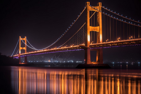 夜景下的建筑物图片