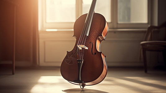大提琴背景图片