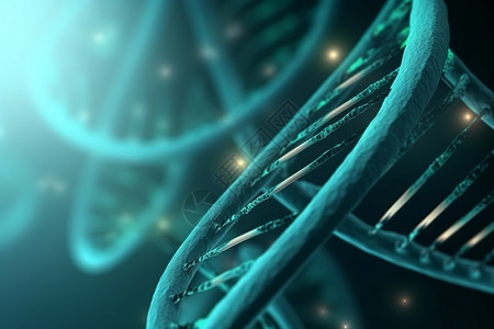 生物体DNA链概念图图片