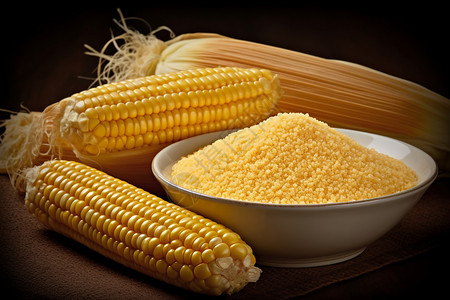 玉米和玉米粉图片