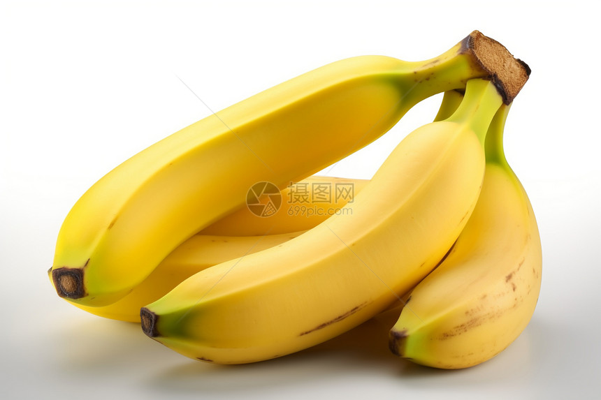 新鲜健康的水果香蕉图片