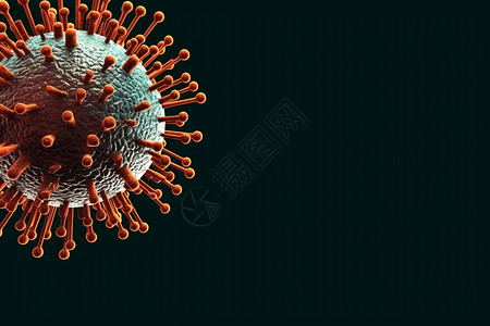 冠状病毒细菌细胞图片