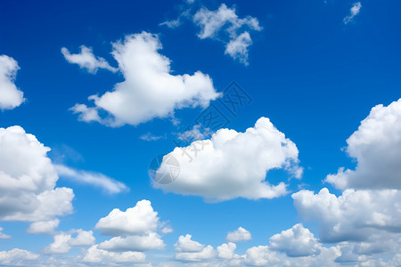 美丽的蓝天白云图片云彩高清图片素材