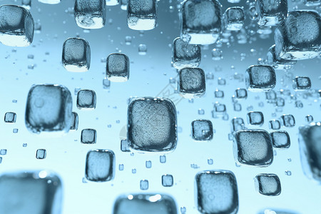 冰块元素水元素设计图片